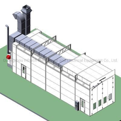 Industrial Large Spraying and Drying Cabin for Buses and Trucks