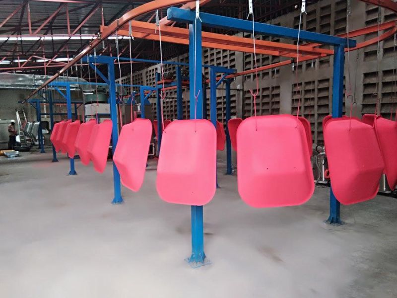 Full Automatic Multi-Power Powder Coating Line of Industry Workpieces