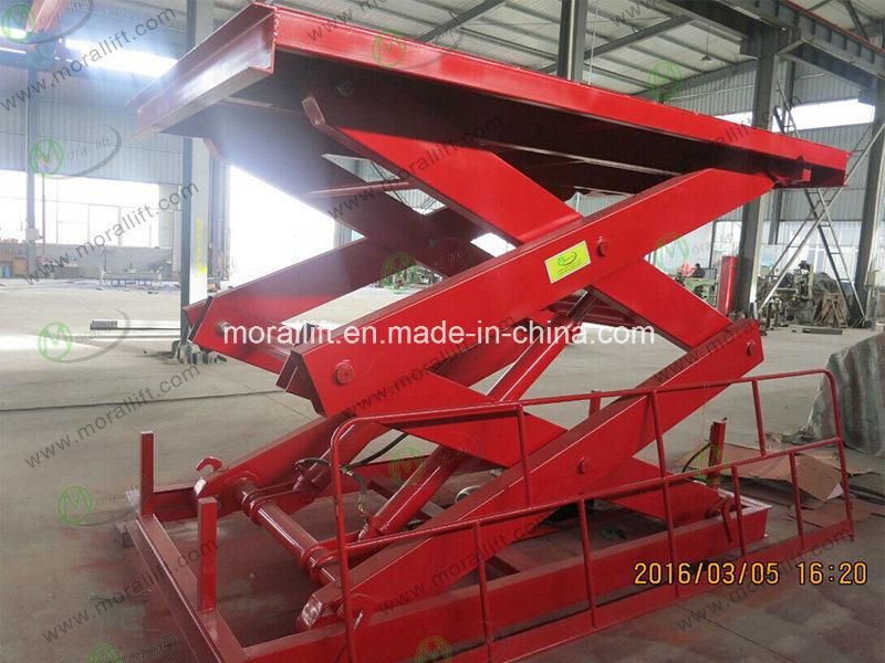 Stationary CE Scissor Car Parking Platform Lift