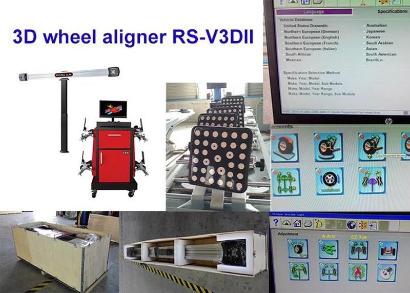 Infrared 3D Camera Auto 4 Wheel Alignment