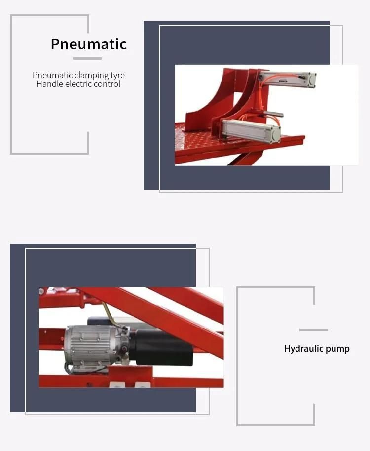 800kgs Manual Motorcycle Lifts Hydraulic