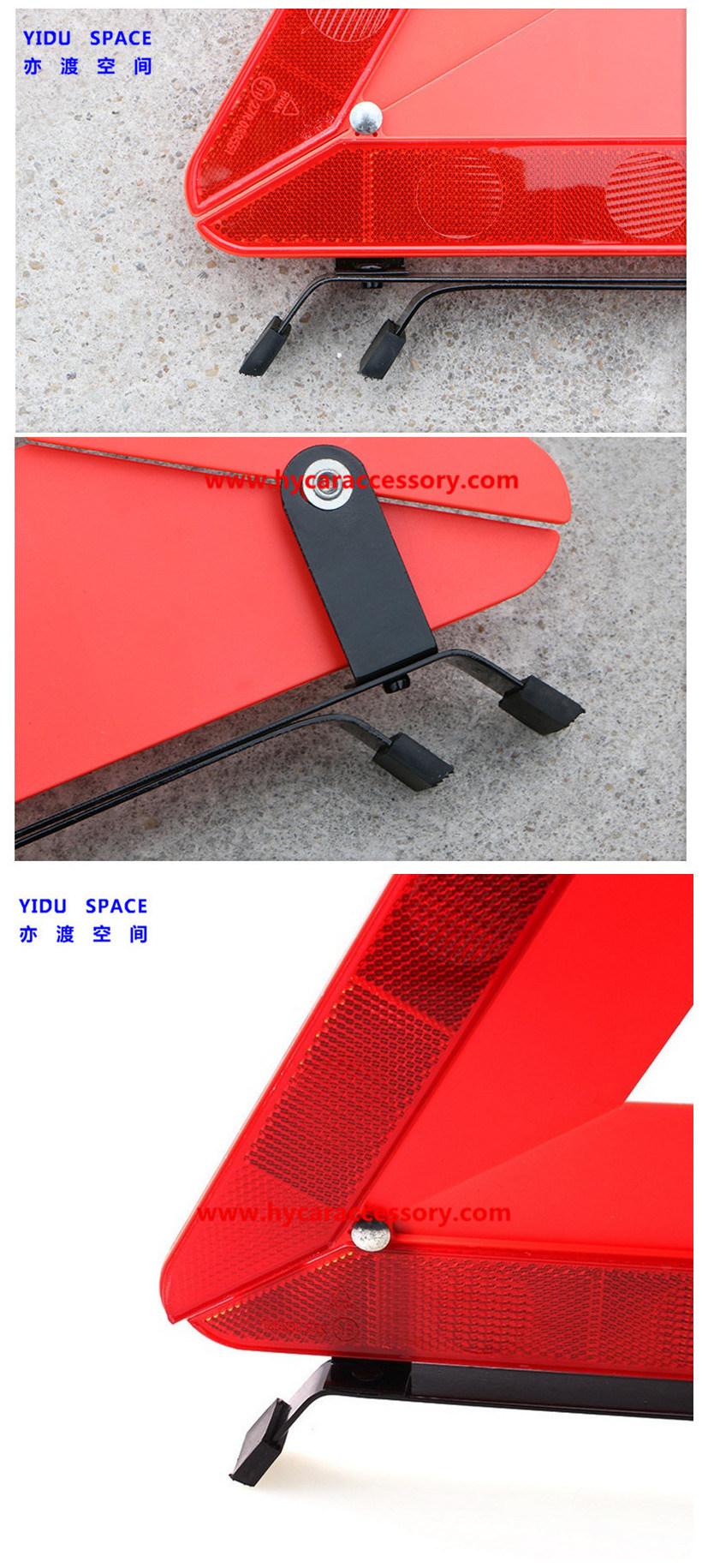 CE Certification Wholesale Road Safety Emergency Reflective Foldable Auto Car Warning Triangle