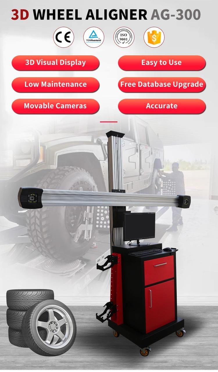 Wheel Alignment Tester Auto Equipment Portable Machine Factory Price