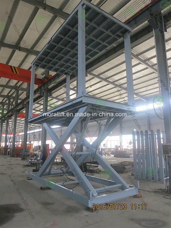 CE Hydraulic vertical car lift double deck parking equipment