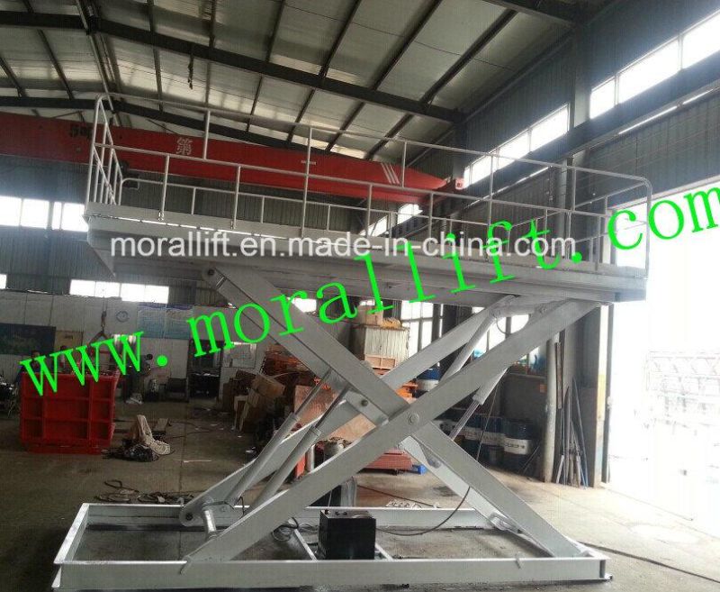 Heavy Loading Capacity Hydraulic Scissor Platform for Car