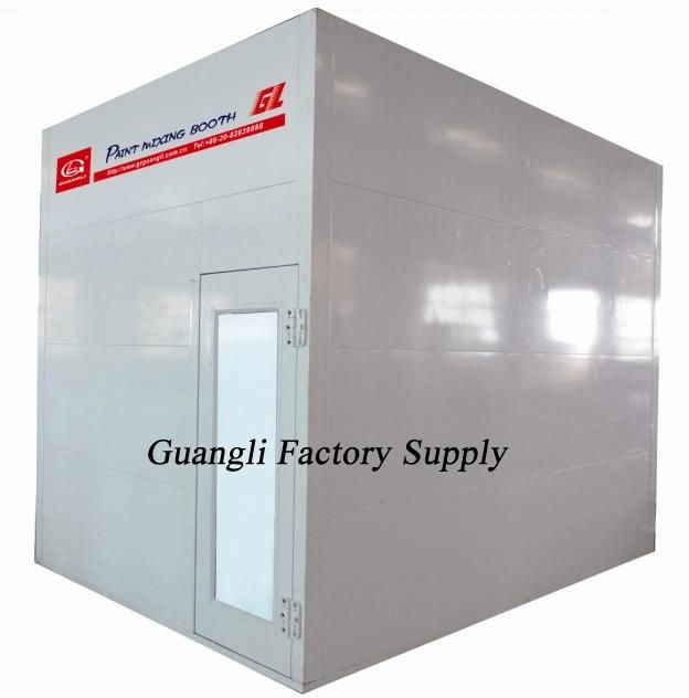 Guangli Factory Directly Supply High Grade Car modern Equipment Painting Mixing Room for Sale