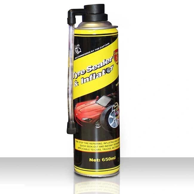 Captain 650ml Tire Sealant Spray for Car Care