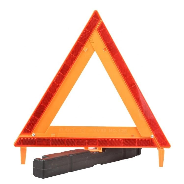 Car Road Safety Tripod Warning Sign Vehicular Car Towing Reflective Warning Triangle