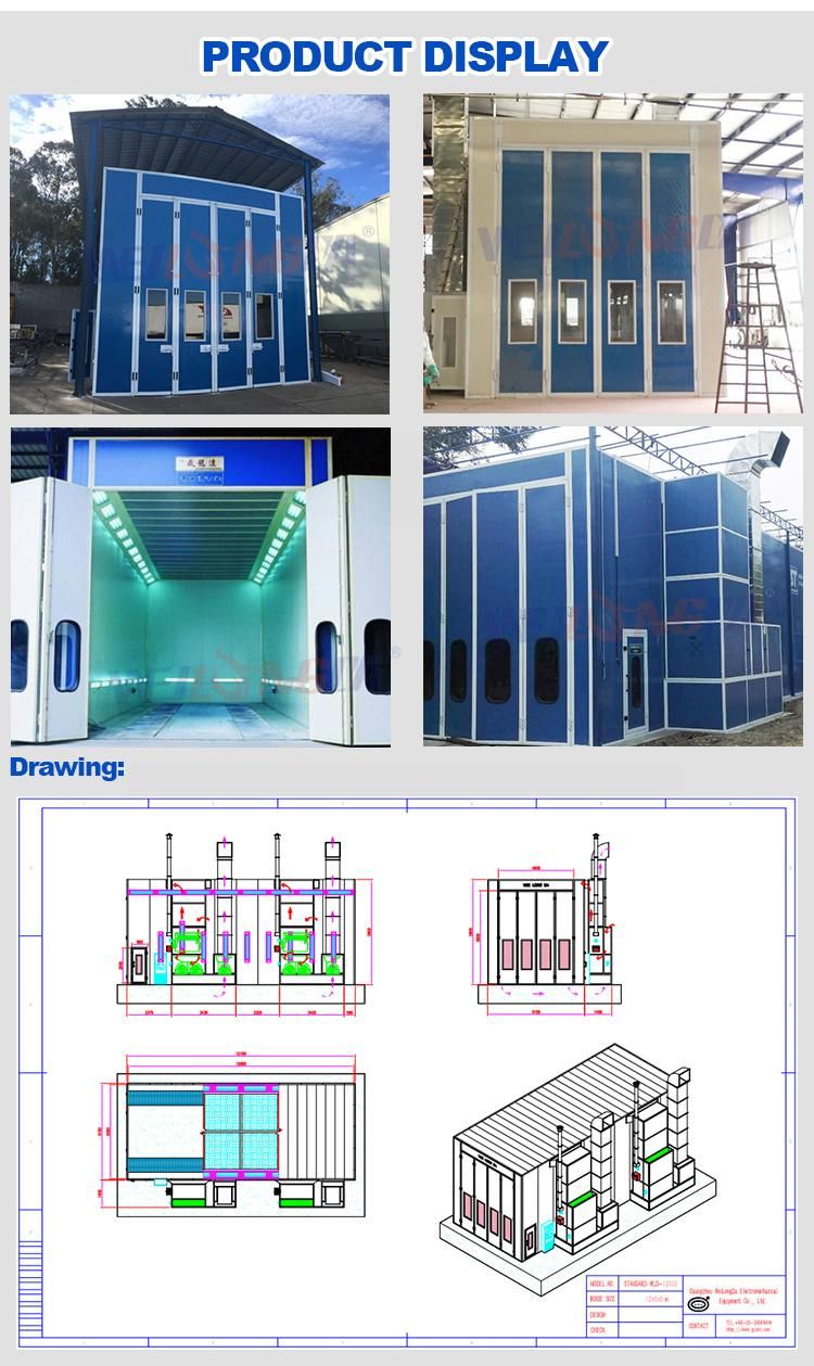 Wld12000 Automotive Bus/Truck/Trailer/Train Spray Painting Booth /Painting Cabin/Spraying Cabin/Spraying Room/Spraying Chamber/Painting Room/Painting Chamber