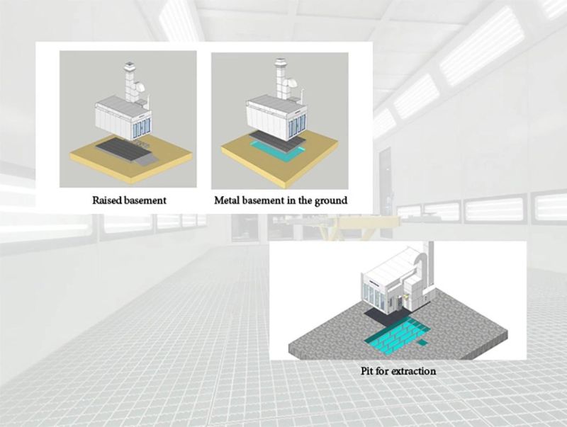 OEM/ODM Customized Automotive Spray Booth for Sale