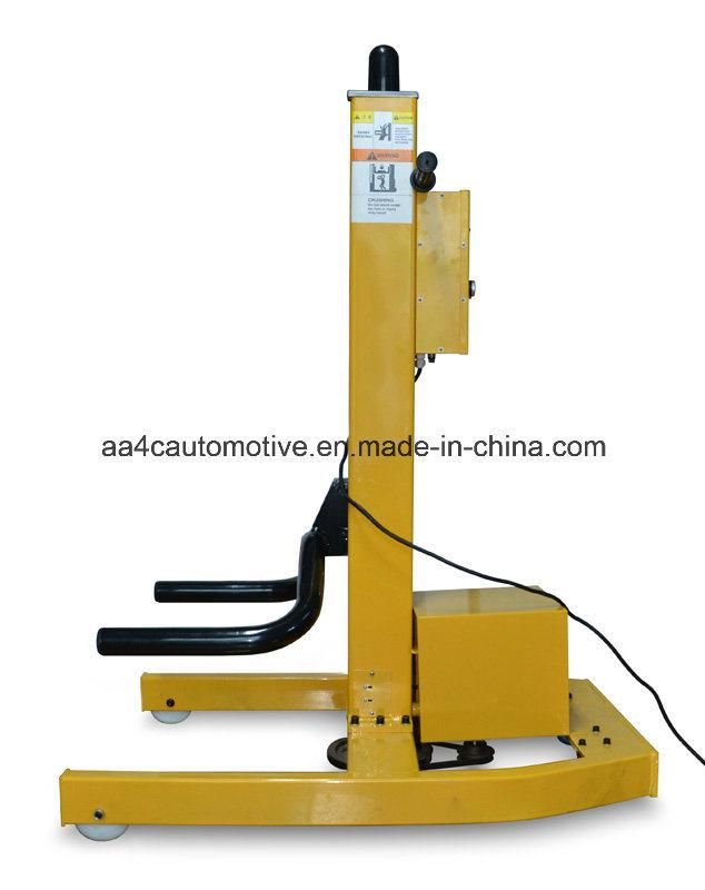 Mechanical Mobile Single Post Lift