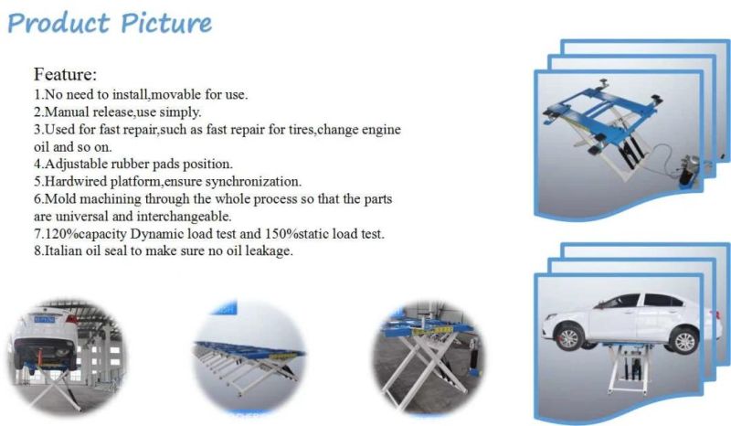 Mobile Car Scissor Lift