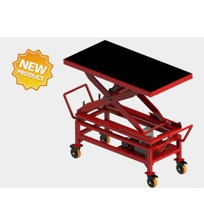 1.0 Ton Capacity EV Battery and Powertrain Lift Table U-Dp4b EV Lifting Table with Handle Scissor Lift