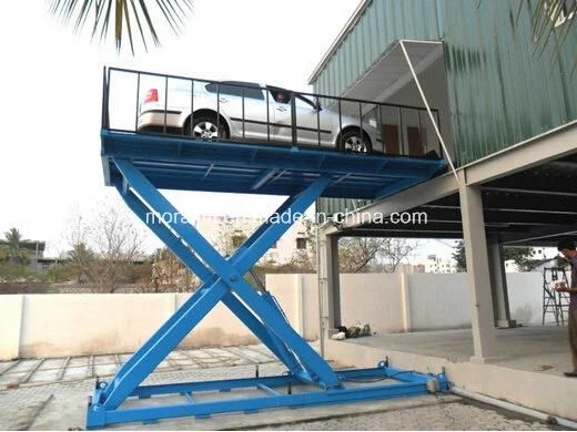 Basement Used Scissor Hydraulic Parking Car Elevator (SJG)