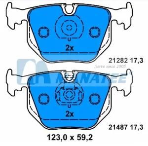 Rear Disc Brake Pads for BMW E46 E39 E38 E83 E53 E85 E86 E52 34 21 6 761 250