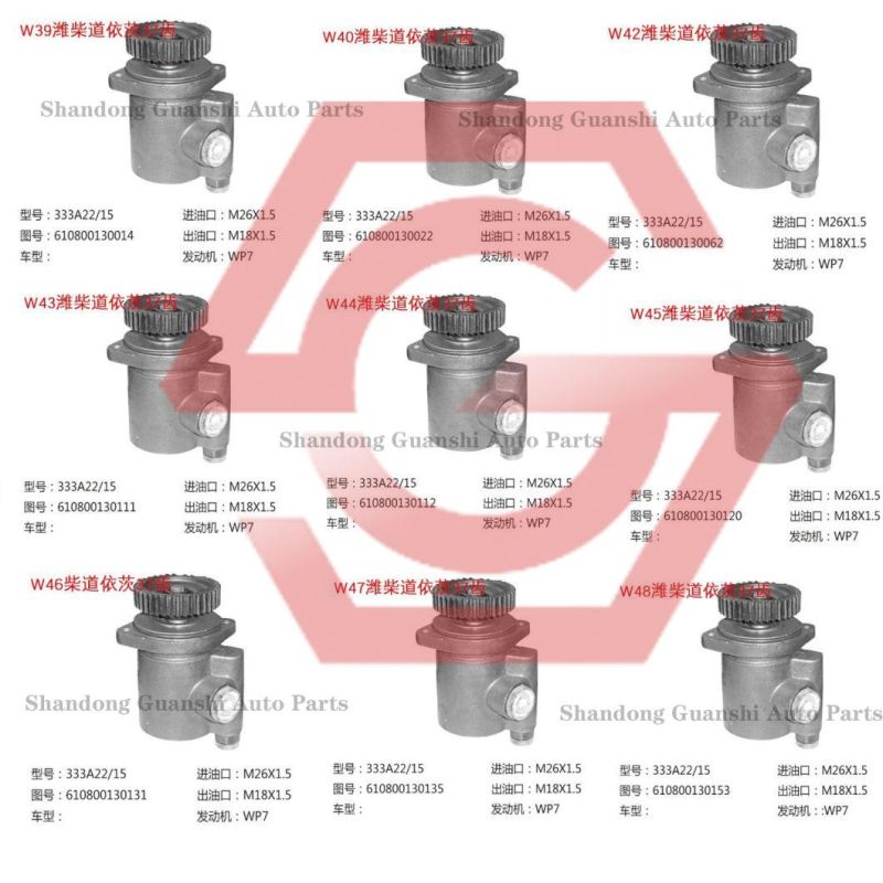 Auto Parts Steering Pump  for Weichai Deutz Wx6-C19/14