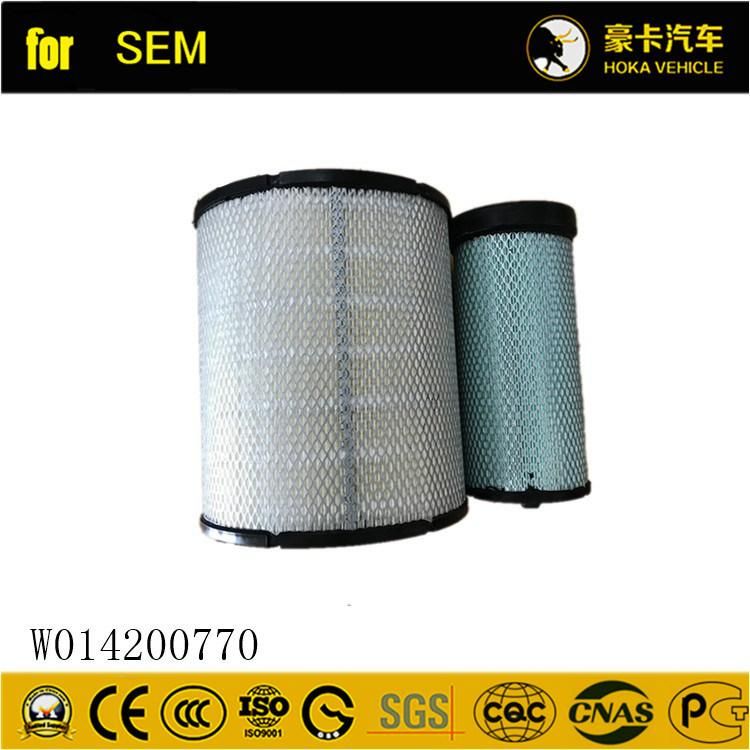 Original and Genuine Compressor Spare Parts Air Filter W014200770 for Sem659c Wheel Loader