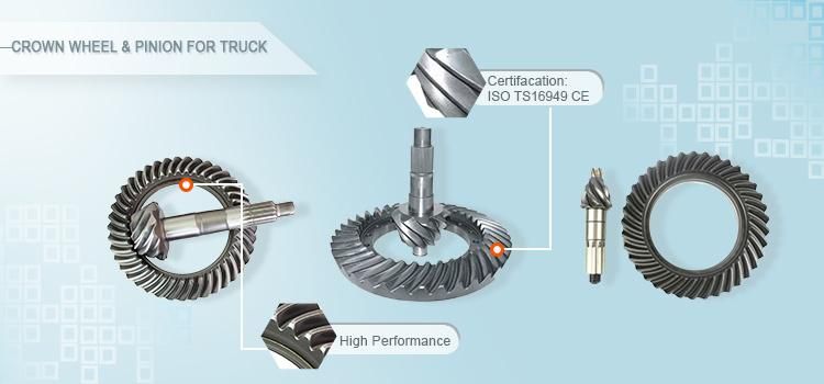 Cnwagner High Quality Npr Crown Wheel and Pinion for Toyota Differential Assembly 41201-29537