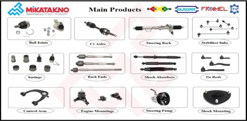 Rack Ends for All Japanese and Korean Cars in High Quality and Good Price