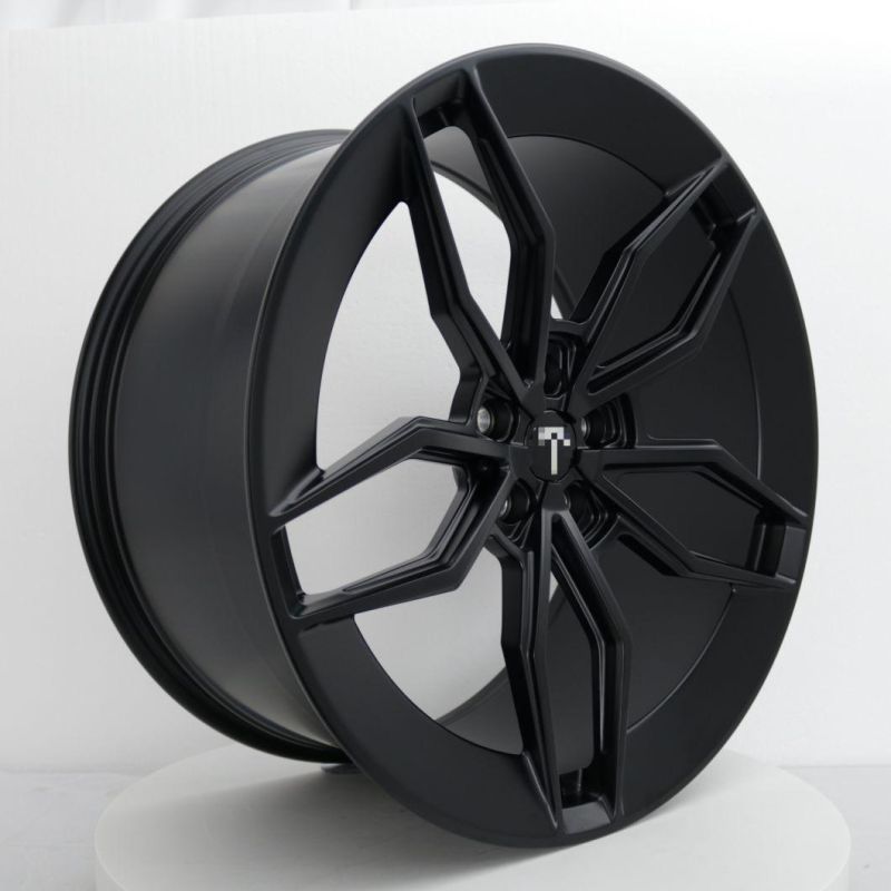 Black Car Rim 18 19 2 20 " Aluminum Alloy Wheels PCD 5X114.3 Forged Car Wheels