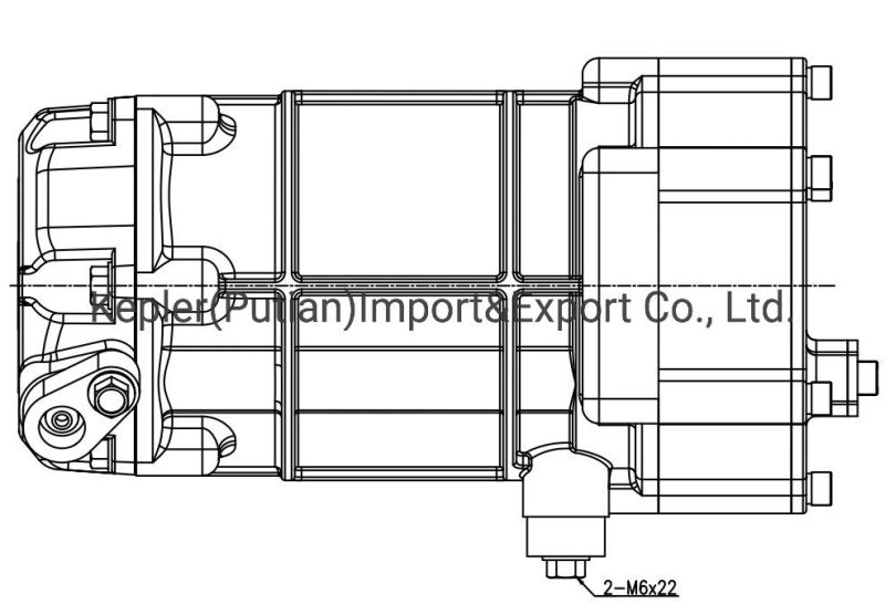 DC 12VDC Electric Compressor for Parking Air Conditioner