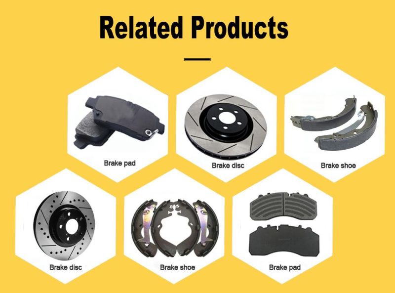 Low Price Car Auto Parts Front and Rear Axle Semi-Metallic/Low-Metal/Organic Brake Pads/Braking Disc/Lining/Liner/Block 500028834 for Iveco