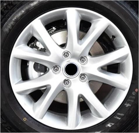 N6128 JXD Brand Auto Spare Parts Alloy Wheel Rim Aftermarket Car Wheel