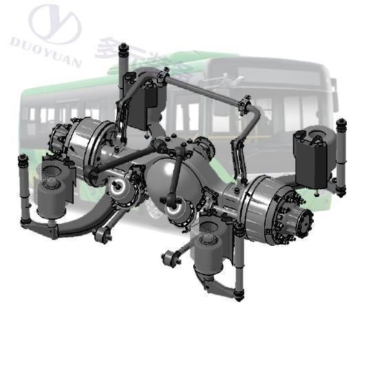 Electric Car Axle Manufacturers Double Decker Super Luxury Coach Low Floor Suspension and Assembly Axles Car Axle Assembly