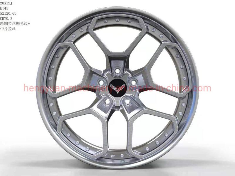 Forged Aluminum Alloy-CNC Processing Auto Parts, Tires, Car Modified Wheels