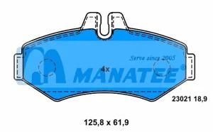 Rear Disc Brake Pads for Mercedes Benz G-CLASS Vito (2D0 698 451 B)