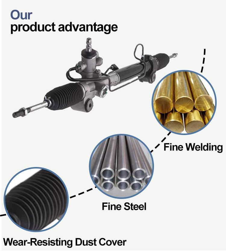 Milexuan Brand Auto Spare Parts Steering Rack for Great Wall Wingle 341110bp01xa