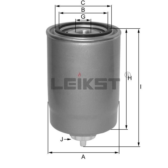 3903410/Zp525af/Wk 9165 X/Wk842/P552010 Diesel Engine Fuel Water Separator Filter