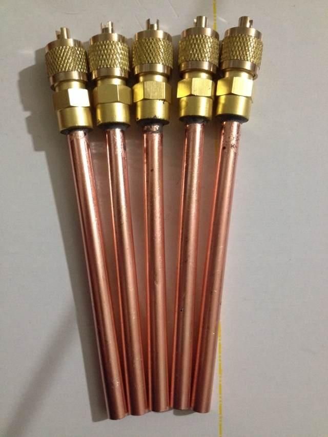 1/4 Copper Access Valve for Refrigeration Parts