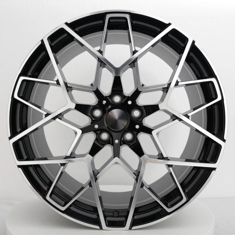 Black Machine Face Alloy Wheels Manufacture Factory Alloy Wheels Rims Wheels Factory for BMW X5