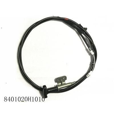 Original JAC Heavy Duty Truck Spare Parts Wire Drawing for Front Cover Lock 8401020h1010