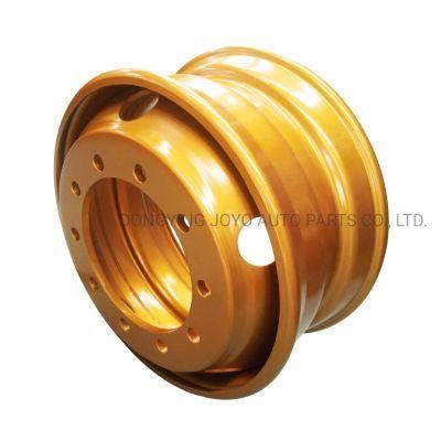 Golden Color Overweight Steel Truck Wheels 22.5X9.75