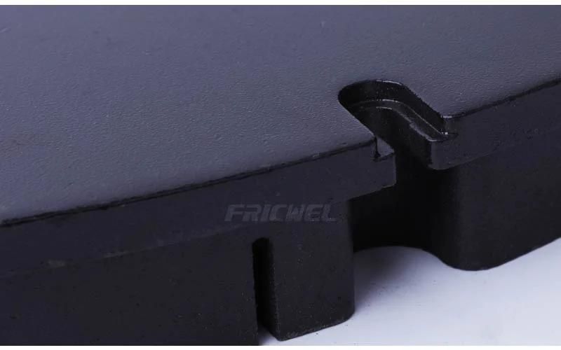 Auto Parts Semi-Metallic Ceramic Front Disc Brake Pad for Car Motorcycle