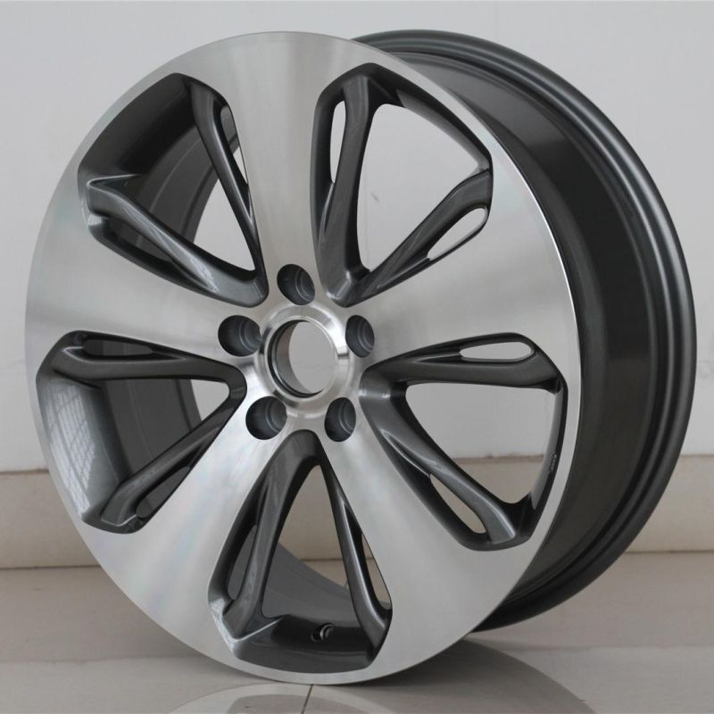 for Hyundal 18 Inch Gunmetal Machine Face Passenger Car Alloy Wheel Rim 5X114.3