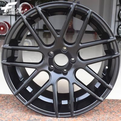 Car Alloy Wheel Rims Full Coating Gloss Black Wheel with Higher Quality