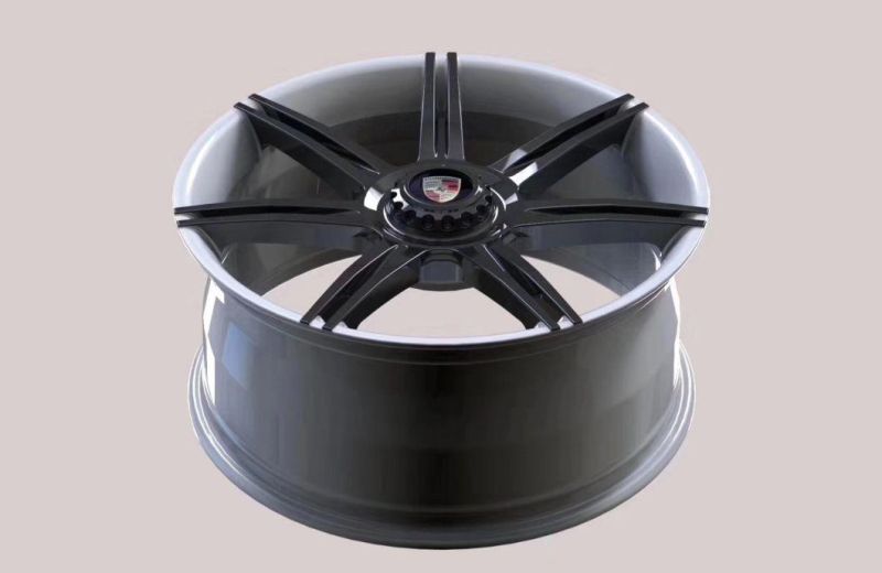 1 Piece Forged Alloy Wheel with 2 Colors