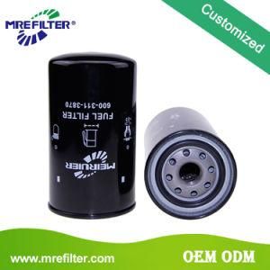 Cartridge Parts Auto Manufacture Price Engine Fuel Filter for John Deere Trucks 600-311-3870