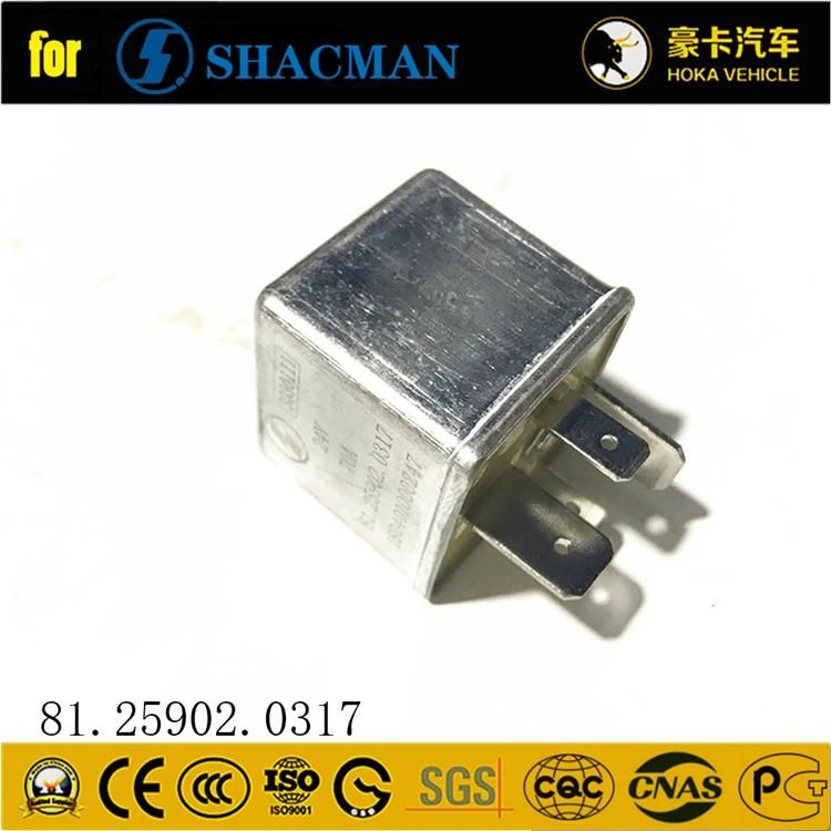 Original Genuine Shacman Spare Parts Relay for Shacman Heavy Duty Truck