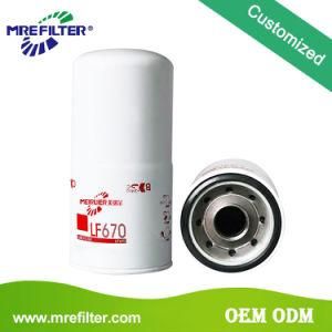 Generator Parts Auto Oil Filter for Cummins Engine Lf670