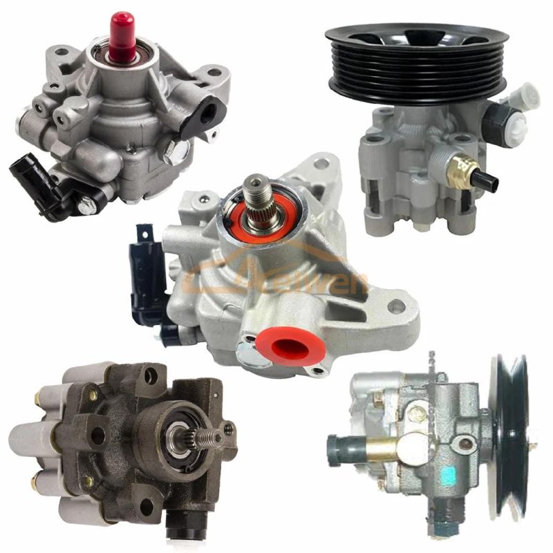 Aelwen Professional Sale Auto Parts Car Power Steering Pump Hydraulic Steering Pump Used for Hyundai Toyota Opel Honda FIAT Ford Mazda Nissan VW Volvo Peugeot