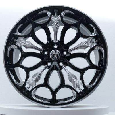 2-Pieces Forged Wheels Passenger Car Rims Aluminum Alloy Wheels Custom Wheel