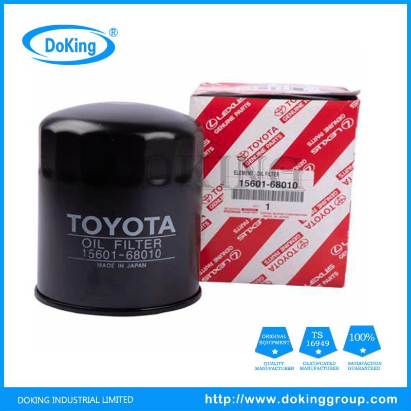 High-End Engine Oil Filter 15601-68010 for Toyota