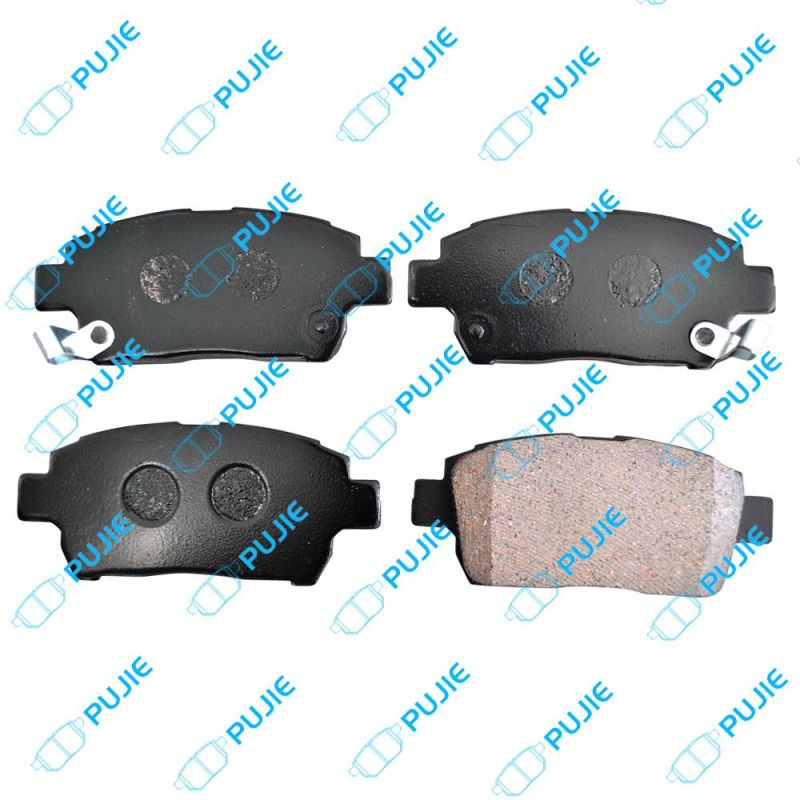 Emark Front Disc Brake Pads with Shim D1293-8331 for Toyota