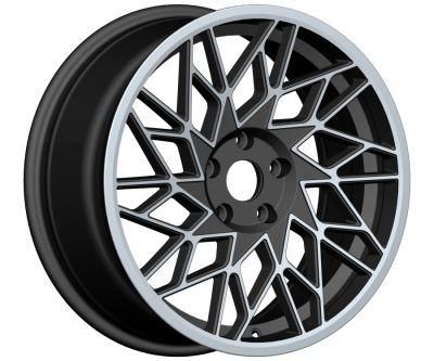 18inch Doulbe Lip Alloy Wheel Staggered