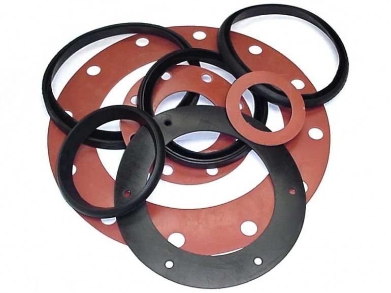 Customizable Shape Water Pipe Flange Gasket Black Water Pipe Fittings