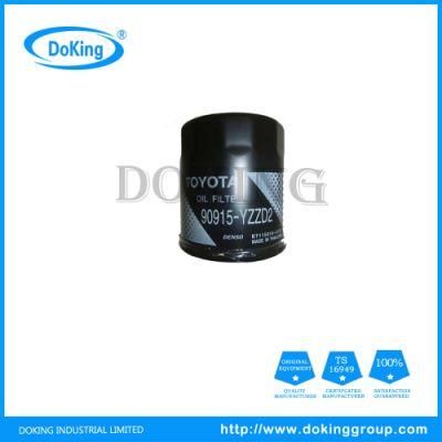 Auto High Proformance Oil Filter 90915-Yzzd2 for Toyota